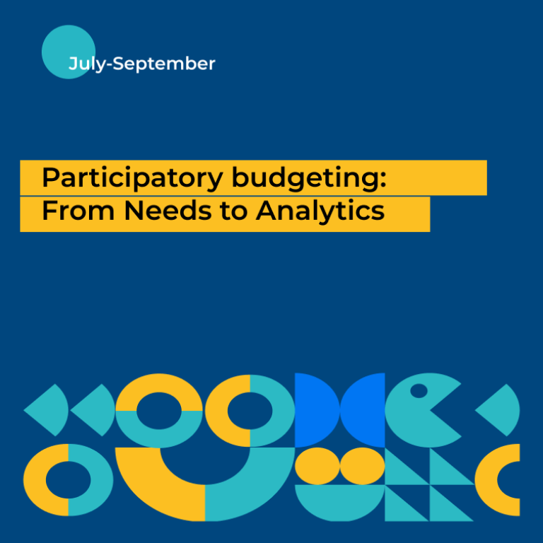 The Certification program “Participatory budgeting: from needs to analytics”